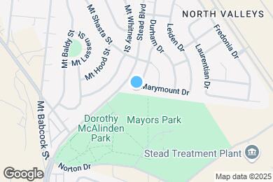 Map image of the property - 11090 Marymount Dr