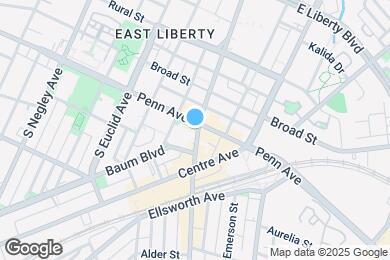 Map image of the property - 370 S Highland Ave