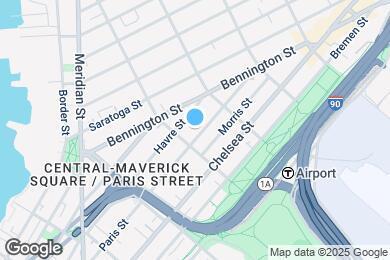 Map image of the property - 244 Paris St