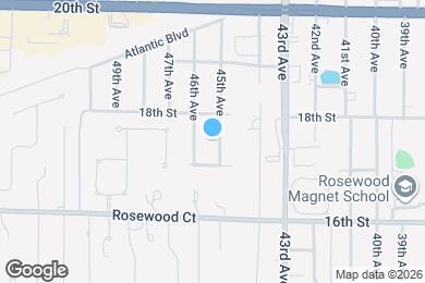 Map image of the property - 1730 45th Ave