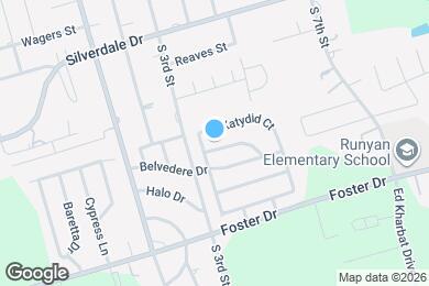 Map image of the property - 801 Lovebug Ln