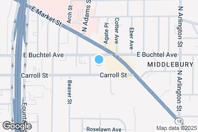 Map image of the property - 687 Carroll St