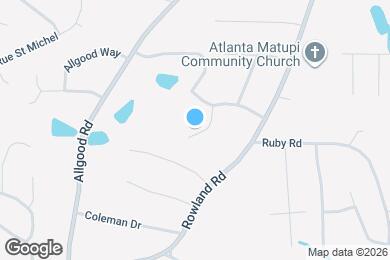 Map image of the property - 729 Allgood Valley Ct