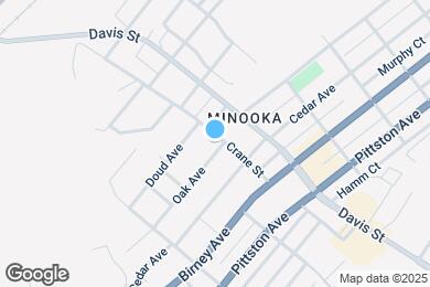 Map image of the property - 3200 Oak Ave