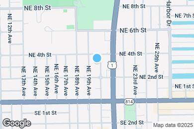 Map image of the property - 223 NE 20th Ave
