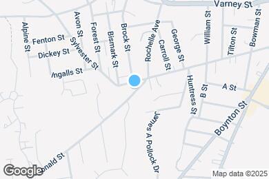 Map image of the property - 55 Donald St