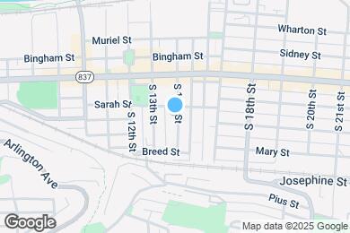 Map image of the property - 84 S 14th St