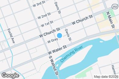 Map image of the property - 419 W Gray St