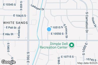 Map image of the property - 10541 S Amaryllis Dr
