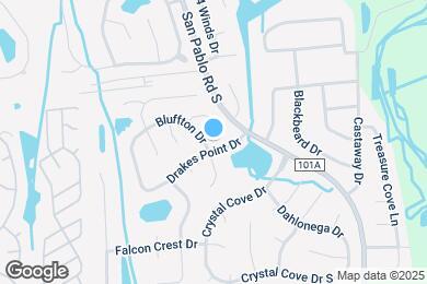 Map image of the property - 2493 Bluffton Dr
