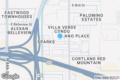 Map image of the property - 4744 E Portland St