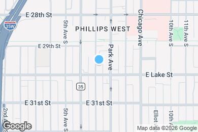 Map image of the property - 2941 Oakland Ave
