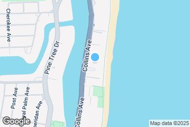 Map image of the property - 4775 Collins Ave