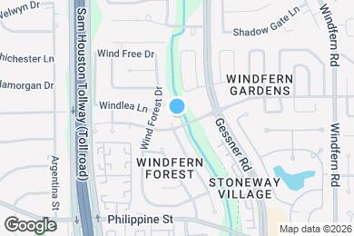 Map image of the property - 8306 Windy Creek Dr