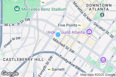 Map image of the property - 215A Mitchell St SW