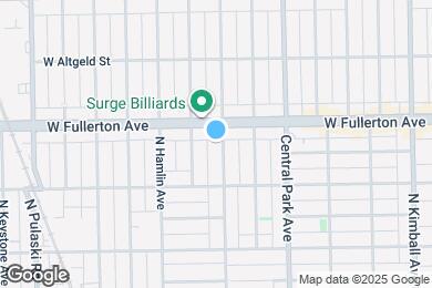 Map image of the property - 2342 N Lawndale Ave