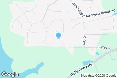 Map image of the property - 350 Laurel Glen Crossing