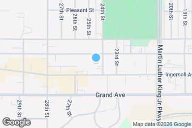 Map image of the property - 550 24th St