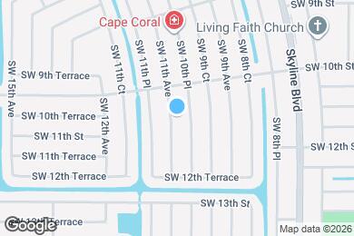 Map image of the property - 1021 SW 11th Ave