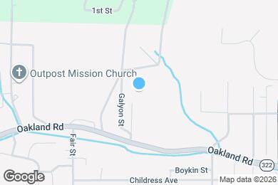 Map image of the property - 122 Gibson St