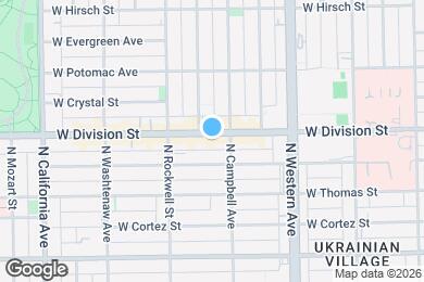 Map image of the property - 2517 W Division St