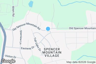 Map image of the property - 1624 Eastway Dr