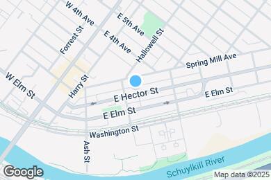 Map image of the property - 318 E Hector St