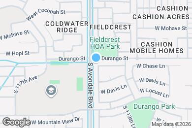 Map image of the property - 2102 S 114th Ln