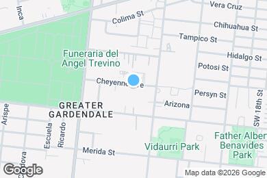 Map image of the property - 134 Cheyenne Ave