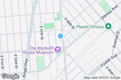 Map image of the property - 1240 Ralph Ave