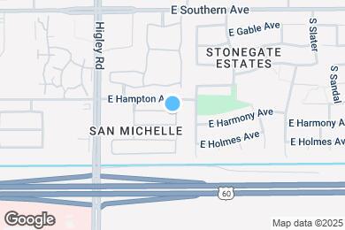 Map image of the property - 5353 E Harmony Ave