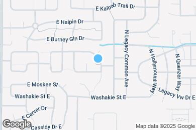 Map image of the property - 3857 N Tipton Way