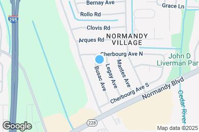 Map image of the property - 1033 Busac Ave