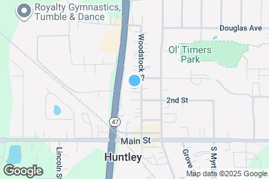Map image of the property - 10907 N Woodstock St