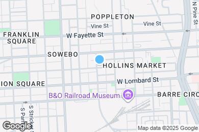 Map image of the property - 31 S Arlington Ave