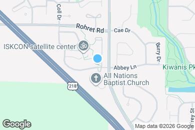 Map image of the property - 2448 Rushmore Dr