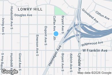 Map image of the property - 1907 Colfax Avenue South