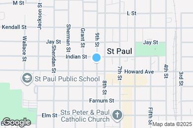 Map image of the property - 819 9th St