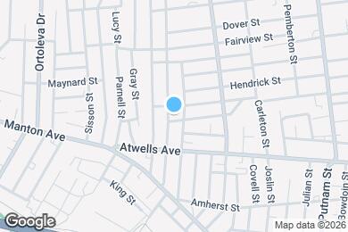 Map image of the property - 97 Fairmount Ave