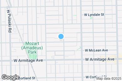 Map image of the property - 3708 W Dickens Ave