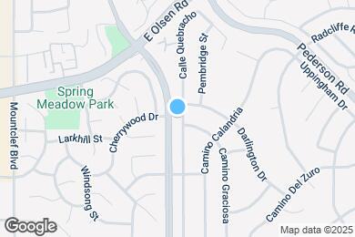 Map image of the property - 3187 Calle Quebracho