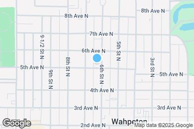 Map image of the property - 503 6th St N