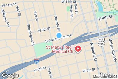 Map image of the property - 400 University Ter