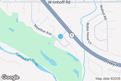 Map image of the property - 3201 Meadow Ave