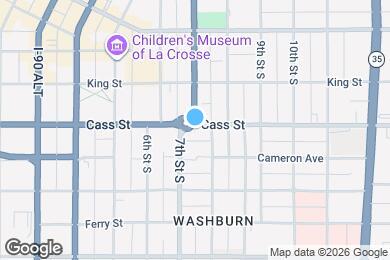 Map image of the property - 714 Cass St