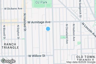 Map image of the property - 1931 N Howe St