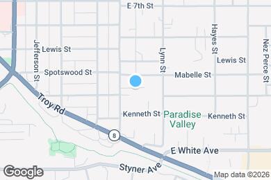 Map image of the property - 705 Hidden Ln
