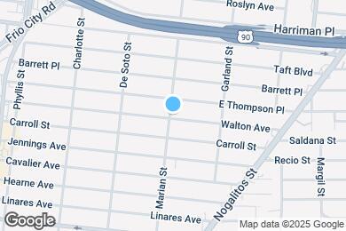 Map image of the property - 259 Walton Ave