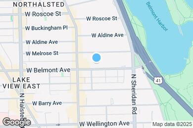 Map image of the property - 510 W Belmont Ave