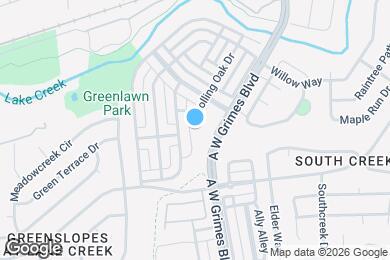 Map image of the property - 711 Rolling Oak Dr